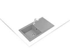 Granitový drez Teka STONE 50 B-TG 1B 1D Hliníkovo šedá