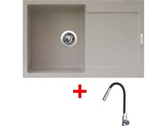 Sinks ULTIMA 790 Avena + ELASTA S nerez/černá Sinks ULTIMA 790 Avena + ELASTA S nerez/černá