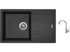 Set Sinks LINEA 780 N Metalblack + batéria Sinks MIX 35 chróm Set Sinks LINEA 780 N Metalblack + batéria Sinks MIX 35 chróm