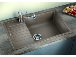 Granitový drez Blanco ZIA XL 6 S Compact biela bez excentru Granitový drez Blanco ZIA XL 6 S Compact biela bez excentru