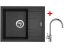 Sinks LINEA 600 Metalblack + Vitalia