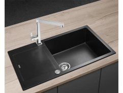 Granitový dřez Concept DG10L60bc Linea Černý - 2