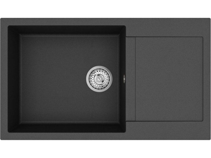 Granitový dřez Teka Clivo 60 B-TQ 1B 1D Nero - 1