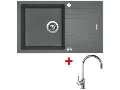 Sinks LINEA 780 XC Titanium + Vitalia Sinks LINEA 780 XC Titanium + Vitalia