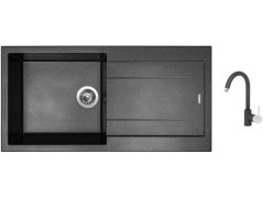 Set Sinks AMANDA 990 Metalblack + batéria Sinks MIX 35 Metalblack Set Sinks AMANDA 990 Metalblack + batéria Sinks MIX 35 Metalblack