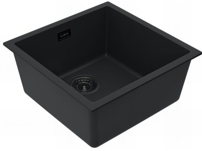 Granitový drez Alveus Omni 20 Čierna Black edition
