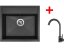 Sinks SOLO 560 Granblack + ARCO černá matná
