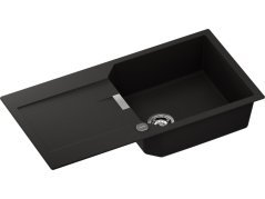 Granitový dřez Schock Manhattan D-100L-A Nero - obrázek 2