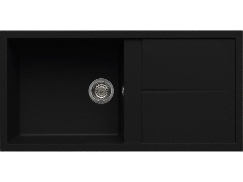 Granitový dřez Elleci Unico 480 Black K86