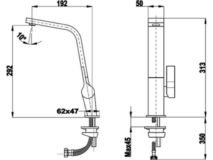 Dřezová baterie Teka ICC 915 BS - 6