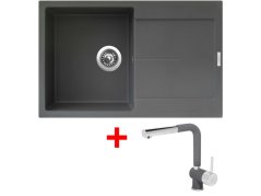 Sinks ULTIMA 790 Titanium + Mix 3 P GR Sinks ULTIMA 790 Titanium + Mix 3 P GR
