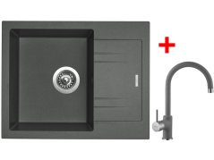 Sinks LINEA 600 Titanium + Vitalia GR Sinks LINEA 600 Titanium + Vitalia GR