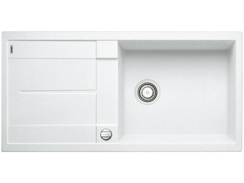 Granitový dřez Blanco METRA XL 6 S F Silgranit bílá oboustranné provedení s excentrem