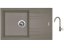 Set Sinks LINEA 780 N Truffle + batéria Sinks MIX 35 Truffle