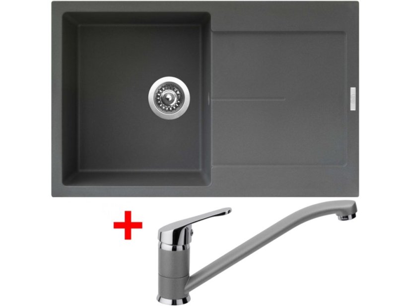 Sinks ULTIMA 790 Titanium + Pronto GR