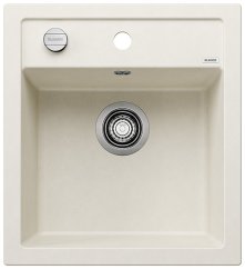 Granitový drez Blanco Dalago 45 biela soft, s excentrom