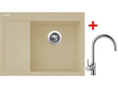 Sinks RIM 650 P Sahara + Vitalia Sinks RIM 650 P Sahara + Vitalia