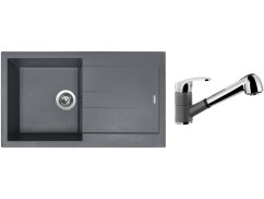 Set Sinks AMANDA 860 Titanium + batéria Sinks LEGENDA S Titanium