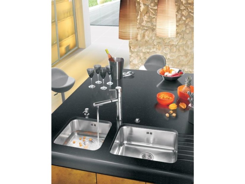 Set Sinks BAHIA 440 V leštěný + baterie Sinks MIX 35 P