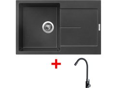 Sinks ULTIMA 790 Metalblack + ELASTA čierná matná
