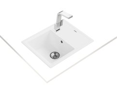 Granitový dřez Teka STONE 45 S-TG 1B 1D Bílá - 2