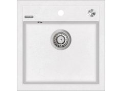 Granitový drez Concept DG00C50wh Cubis Biely - 1