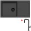 SetSinks INFINITY 860 BL Nanoblack + EVA P Nanoblack - 1 SetSinks INFINITY 860 BL Nanoblack + EVA P Nanoblack - 1