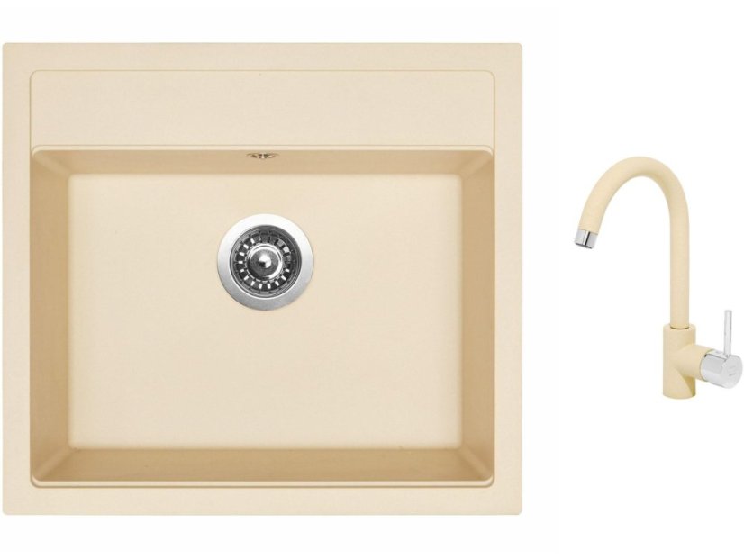 Set Sinks SOLO 560 Sahara + baterie Sinks MIX 35 Sahara