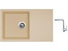 Set Sinks LINEA 780 N Sahara + batéria Sinks MIX 3 chróm Set Sinks LINEA 780 N Sahara + batéria Sinks MIX 3 chróm