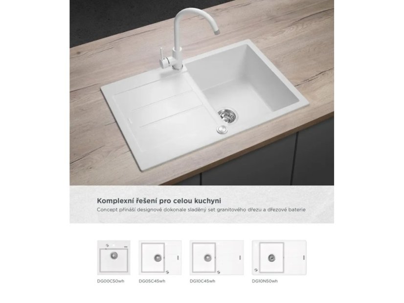 Drezová batéria Concept BDG3334wh Biela - 3