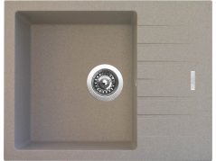 Sinks PERFECTO 650 Avena + ELASTA S nerez/černá