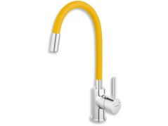 Dřezová baterie Novaservis Ferro Žlutá/chrom 70710.0ZL