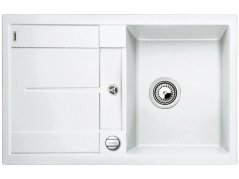 Granitový dřez Blanco METRA 45 S bílá - s excentrem Granitový dřez Blanco METRA 45 S bílá - s excentrem