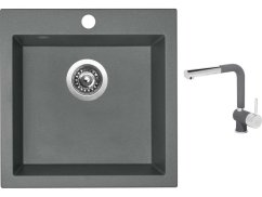Set Sinks VIVA 455 Titanium + batéria Sinks MIX 3 P Titanium Set Sinks VIVA 455 Titanium + batéria Sinks MIX 3 P Titanium