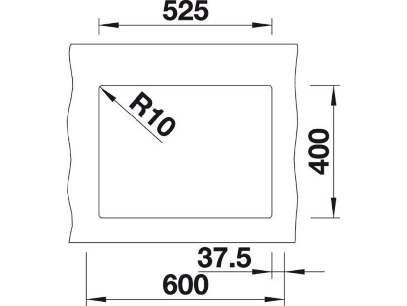 Granitový dřez Blanco SUBLINE 340/160 U Silgranit aluminium