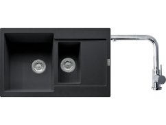 Set Franke MRG 651-78 Onyx + Franke FN 0147 Chróm