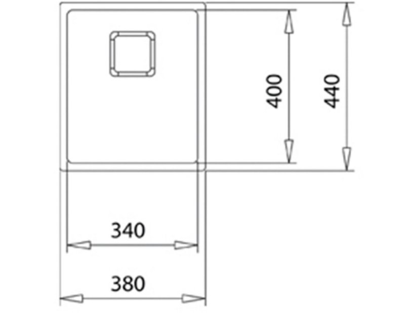 Kuchynský drez Teka FLEXLINEA RS15 34.40 X
