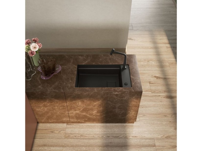 Franke Colorline Easy Click knoflík Matná černá - 6