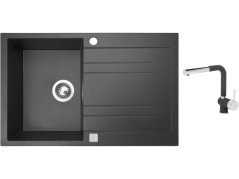 Set Sinks GRANDE 800 Granblack + batéria Sinks MIX 3 P Granblack