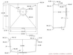 Set Sinks FRAME 457 Sahara + baterie Sinks MIX 3 P Sahara