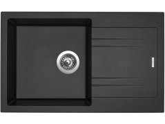 Set Sinks LINEA 780 N Metalblack + batéria Sinks MIX 35 chróm