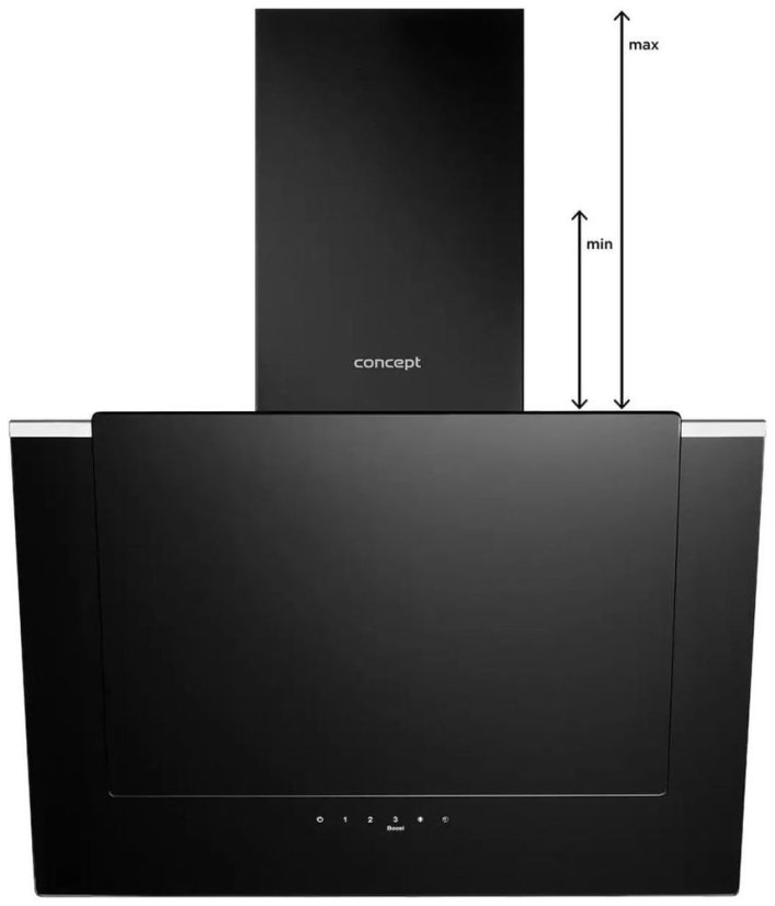 Concept OPK5960bc Black komínová digestoř 60 cm - 9