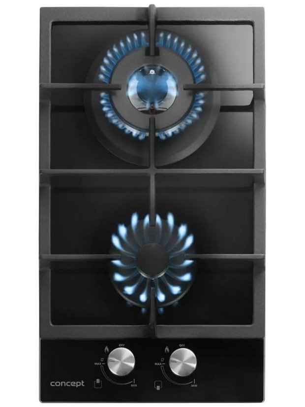 Concept PDV7230bc black plynová varná deska - 8