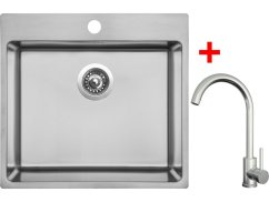 Set Sinks BLOCKER 550 + ARCO celonerezová - 1 Set Sinks BLOCKER 550 + ARCO celonerezová - 1