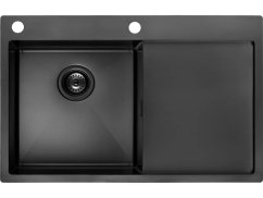 Nerezový dřez Concept NANO coat TITANIA levý DNN1045dsl - 1