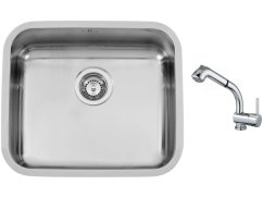 Set Sinks BELOM 540 V leštený + batéria Sinks MIX 3 S Set Sinks BELOM 540 V leštený + batéria Sinks MIX 3 S