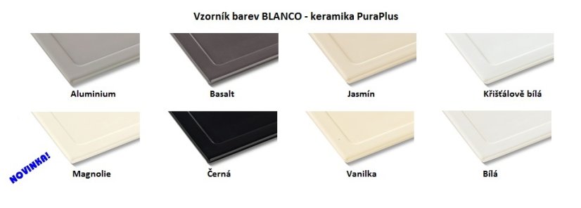 Blanco SUBLINE 375 U Keramika zářivě bílá