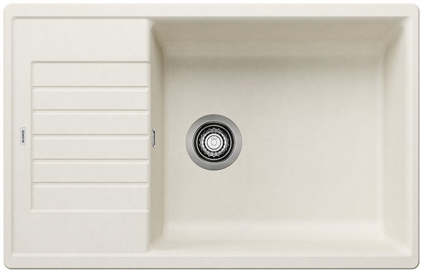 Granitový drez Blanco ZIA XL 6 S Compact biela soft