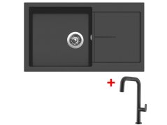 Set Sinks Infinity 860 Nanoblack+EVA P Nanoblack Set Sinks Infinity 860 Nanoblack+EVA P Nanoblack