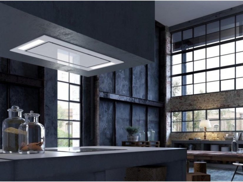 Stropní digestoř Faber HEAVEN GLASS 2. 0 WH KL A90
